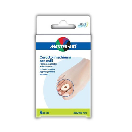 Protezione Master-aid In Schiuma Per Calli Spessore 3 Mm 9 Pezzi