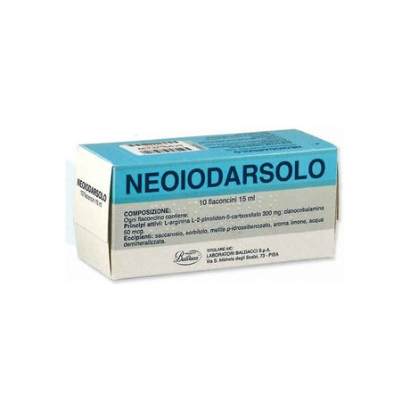 Neoiodarsolo Uso Orale 10 Flaconcino 15ml