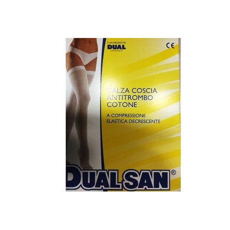 Dualsan Calza Antitrombo Con Tassello 3