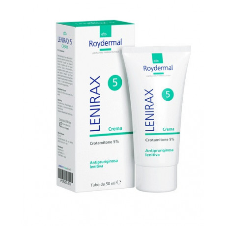 Crema Dermatologica Al Crotamitone 5 % Lenirax 5 50ml