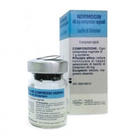 Normogin 6 Compresse Vaginale 40mg