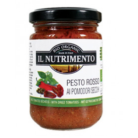 Il Nutrimento Pesto Rosso Con Pomodori Secchi Senza Glutine 130 g