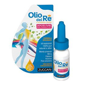 Olio Del Re Gocce Pure Balsamiche Astuccio 10 ml