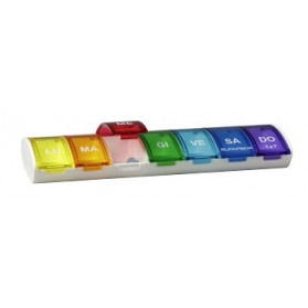 Supairbox Portapillole Settimanale 1x7 Arcobaleno