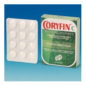 Coryfin C Senza Zucchero Mentolo 48 g