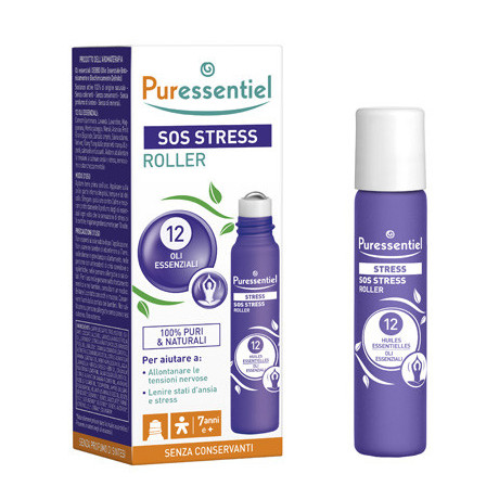 Puressentiel Sonni Sereni Roller Stress Ai 12 Oli Essenziali 5 ml