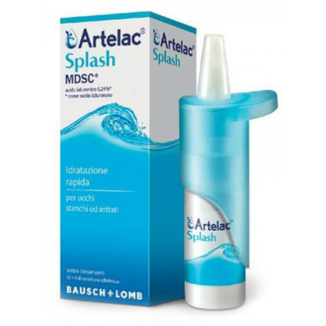 Artelac Splash Gocce Oculari 10 Flaconcini Monodose 0,5 ml