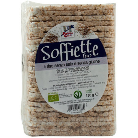 Soffiette A Basso Contenuto Di Sale Bio 130 g