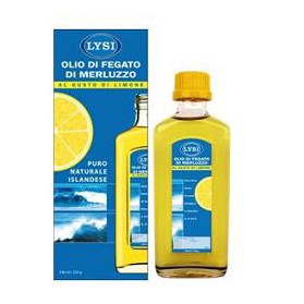 Olio Fegato Merluzzo Limone Lysi 240ml