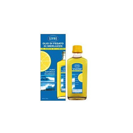 Olio Fegato Merluzzo Limone Lysi 240ml