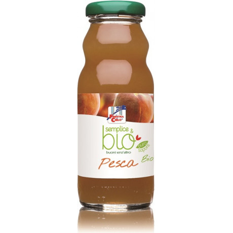 Fsc Semplice&bio Mela Pesca Bio Senza Zuccheri Aggiunti 200 ml