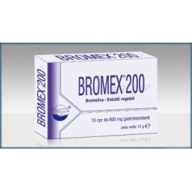 Bromex 200 15 Compresse 800 mg