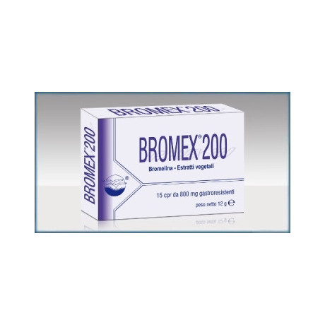 Bromex 200 15 Compresse 800 mg