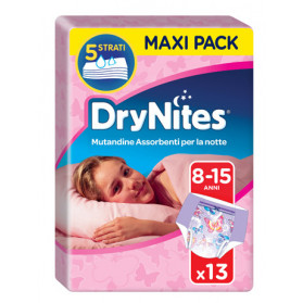 Drynites Dpp Girl 8/15 13pz