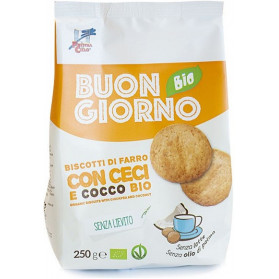 Biscotti Farro Ceci Cocco Bio