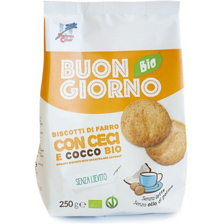 Biscotti Farro Ceci Cocco Bio