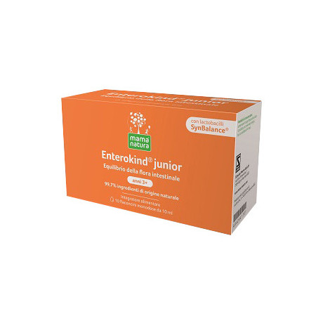 Mama Natura Enterokind Junior 10 Flaconcini 10 ml