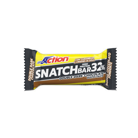 Proaction Snatch Bar 32% Barretta Al Doppio Cioccolato Fondente 60 g