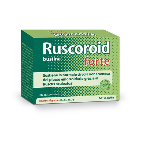 Ruscoroid Forte 8 Bustine Da 3,5 g