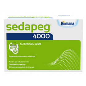 Sedapeg 4000 Bustine Humana 20 Bustine Da 10 g