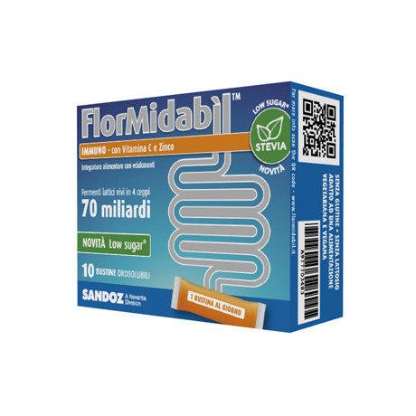 Flormidabil Immuno 10 Bustine Con Stevia