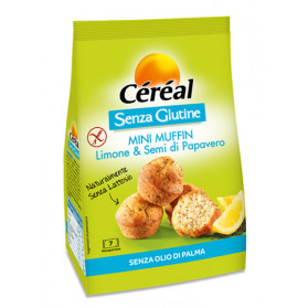 Cereal Mini Muffin Limone E Semi Di Papavero 7 Monoporzioni