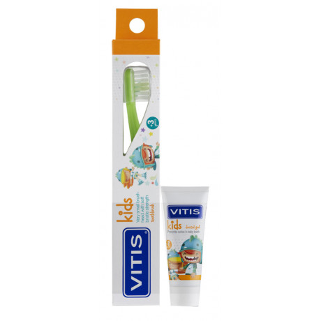 Vitis Kids Spazzolino + Gel 8 ml