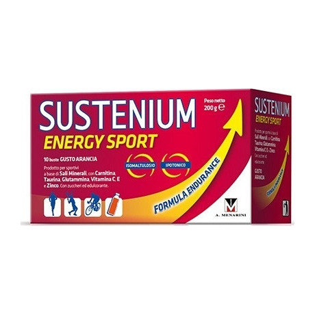 Sustenium Energy Sport 10 Bustine