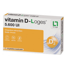 Vitamin D-loges 15gel-tabs