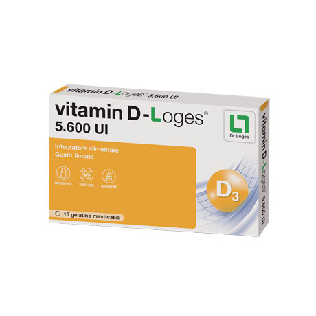 Vitamin D-loges 15gel-tabs