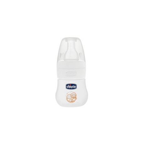 Chicco Micro Biberon 60 ml Silicone 0m+ Uni