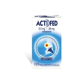 Actifed 12 Compresse 2,5mg+60mg