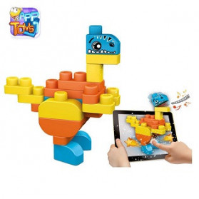 Chicco Gioco Costruzioni Dinosauri Set 30 Pezzi