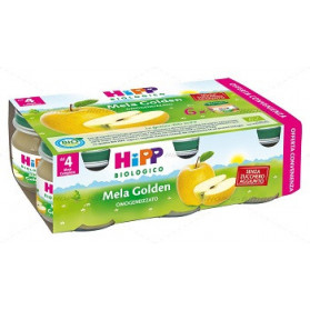 Hipp Biologico Multipack Omogeneizzato Mela Golden 6 Pezzi X 80 g