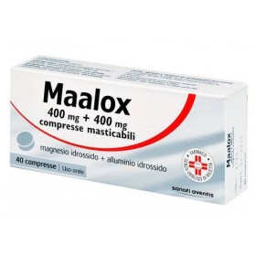Maalox 40 Compresse Masticabile 400mg+400mg