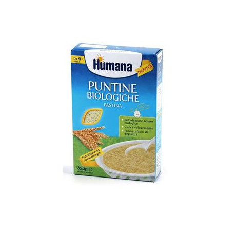 Humana Puntine Biologiche Pastina 320 g