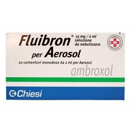 Fluibron Aerosol 20 Flaconcino 15mg 2ml