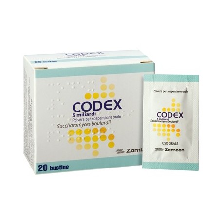 Codex 20 Bustine 5 Miliardi 250mg