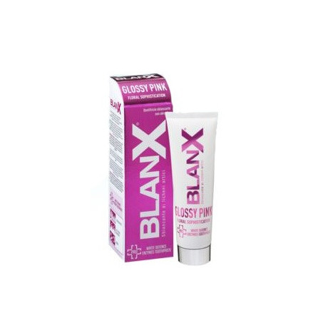 Blanx Glossy Pink Dentifricio Sbiancante Non Abrasivo 75 ml