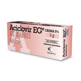 Aciclovir Eg Crema 3g 5%