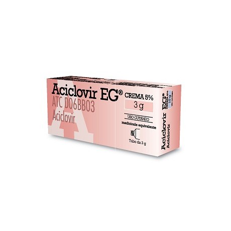 Aciclovir Eg Crema 3g 5%