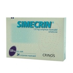 Simecrin 24 Compresse Masticabile 120mg