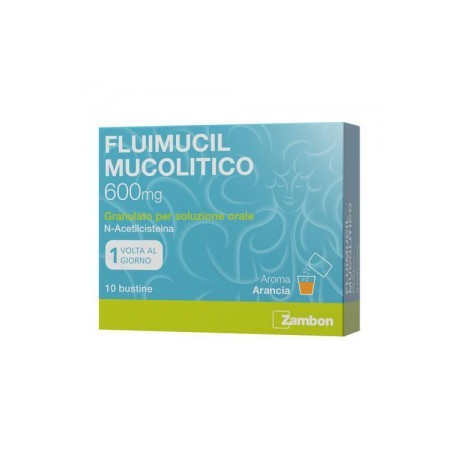 Fluimucil Mucolitico Uso Orale 10 Bustine 600mg