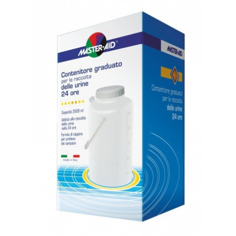 Contenitore Raccolta Urina Master-aid 24 H 2500 ml