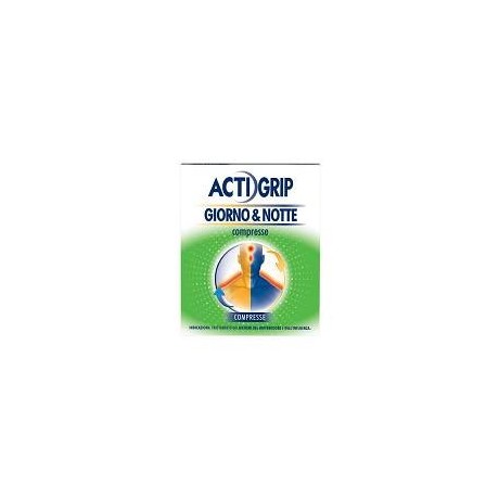 Actigrip Giorno&notte 12+4 Compresse