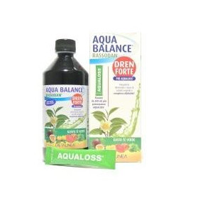 Aqua Balance Rassodan Dren Forte Gusto T Verde 500 ml Dietalinea + Aqualoss 2,8 g