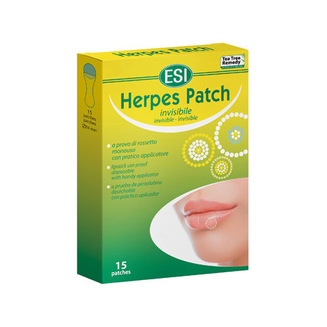 Tea Tree Herpes Patch 15 Cerotti Monouso Trasparenti