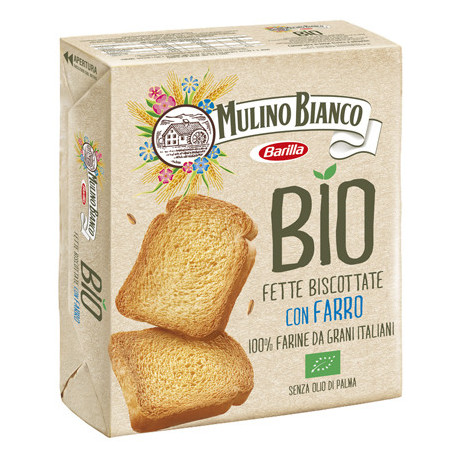 Mulino Bianco Bio Fette Biscottate Con Farro 280 g