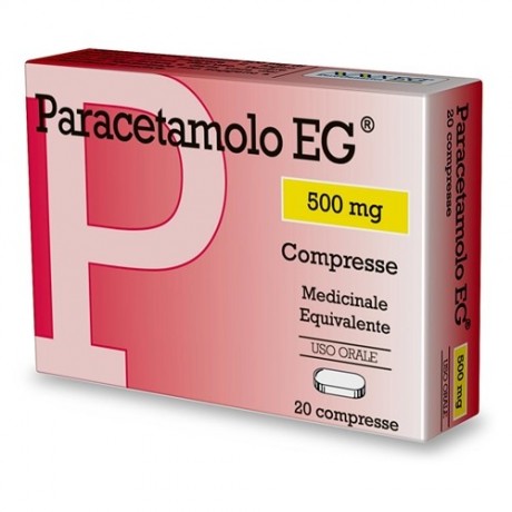 Paracetamolo Eg 20 Compresse 500mg