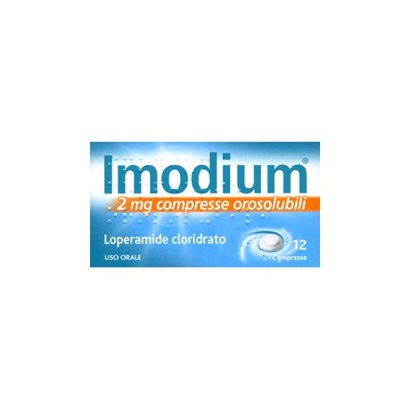 Imodium 12 Compresse Orosolubile 2mg